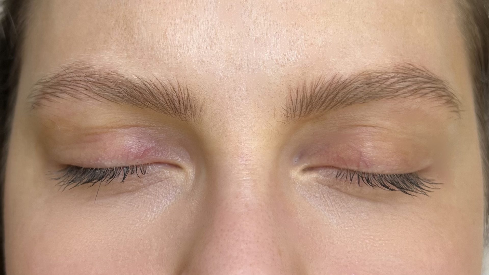 Natural nano brow result by Arch Cosmetics
